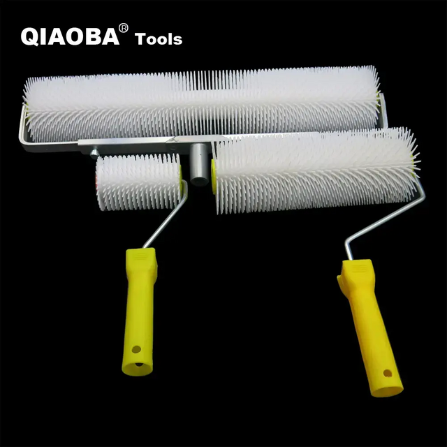Spiked Roller ( 30mm Spikes) self levelling floor roller