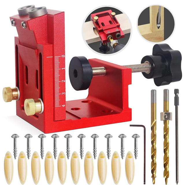 Doweling Drill 3 In 1 Woodworking Accessories 