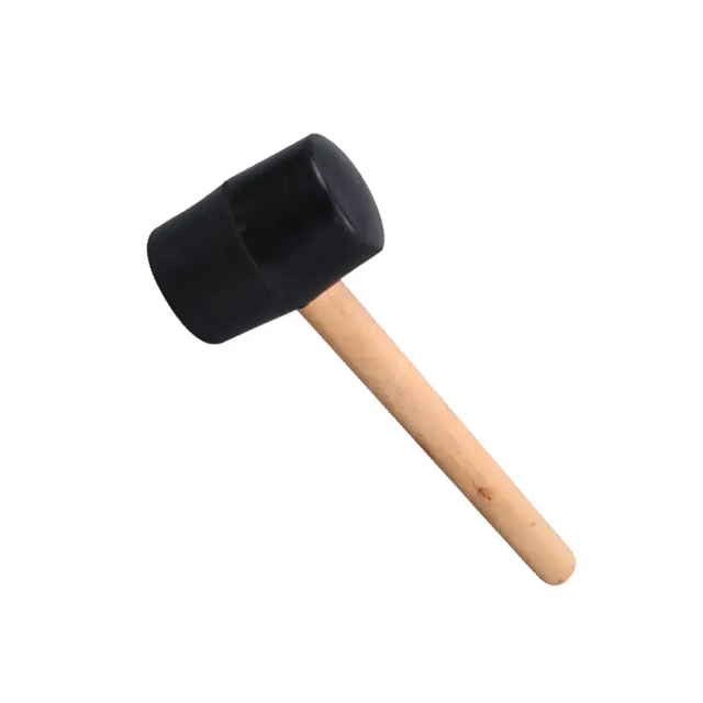 Professional multifunctional and practical wooden handle rubber hammers
