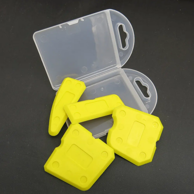 4 PCS sealing tool scraper kit joint remover silicone caulking tool scraper