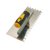 Wholesale Dual Notch Patterns Notched Stainless Steel Plastering Trowel