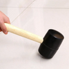 Professional multifunctional and practical wooden handle rubber hammers