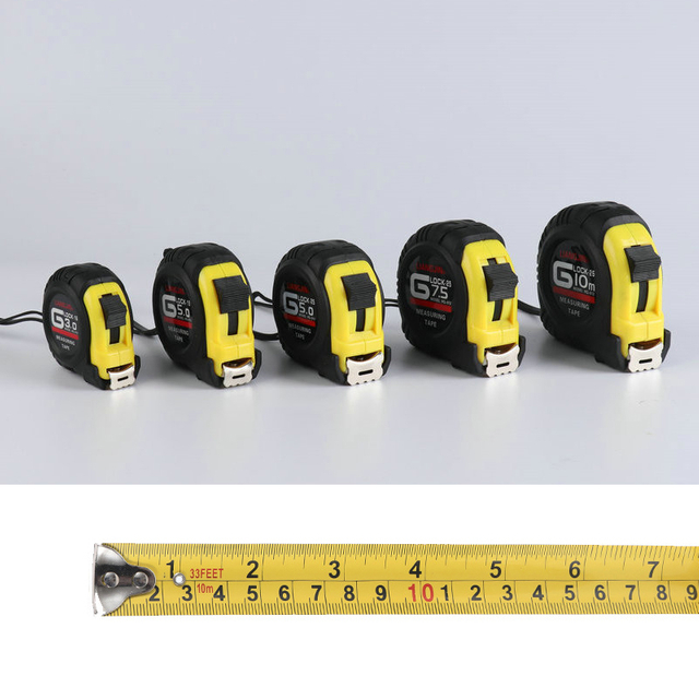 3/7.5/10m Hardware Measuring Tape Measure Steel Ruler